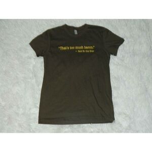American Apparel T-Shirt Brown Crew Neck Size XL